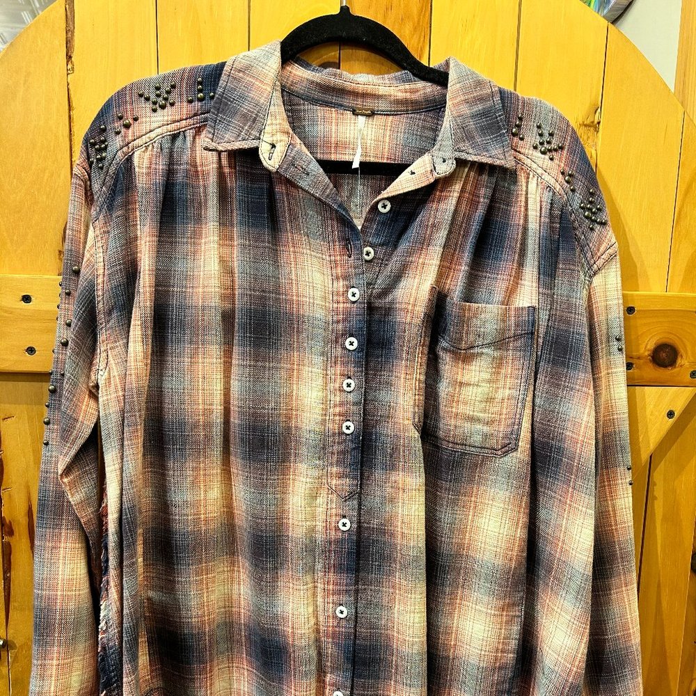 Free People Take On Me Button Down